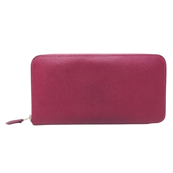 Hermès Azap Purple Leather Wallet  (Pre-Owned) - Picture 1 of 16